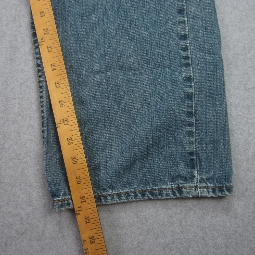 Levis 559‎ Jeans Mens 42x32 Blue Relaxed Straight Medium Wash Denim